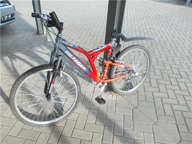 Das entwendete Fahrrad. Foto:privat