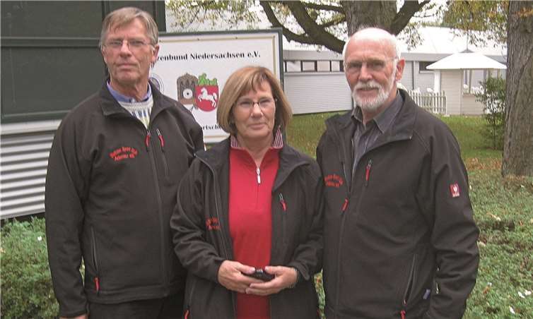 Das erfolgreiche BSC- Trio: Toni Risse, Ingrid Metz und Robert Korden.privat