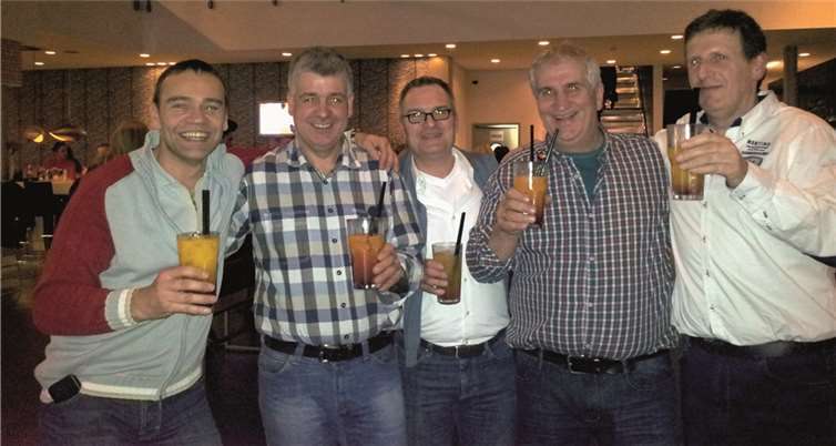 Das erfolgreiche Bowling-Team aus dem letzten Jahr.privat