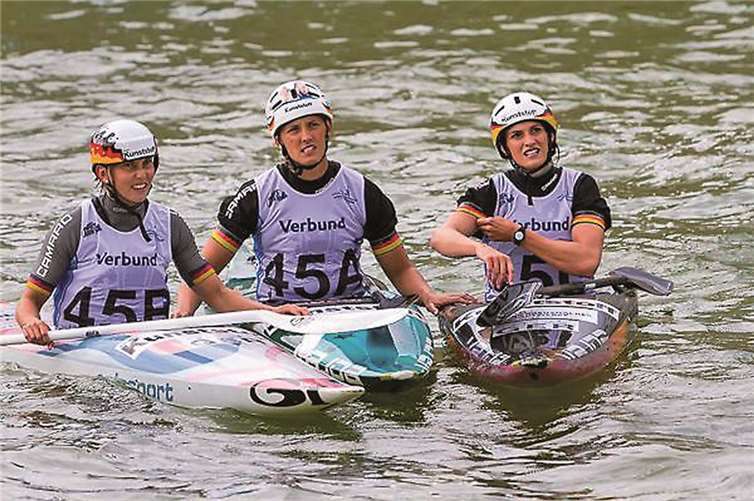 Das erfolgreiche Damentrio um Ricarda Funk.privat