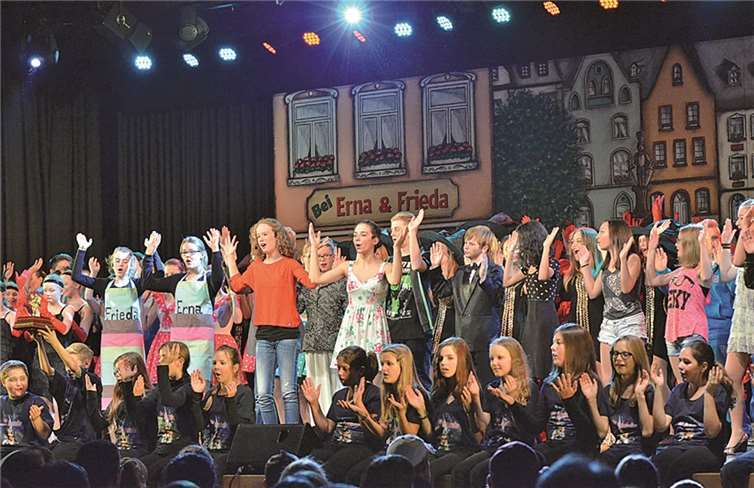 Das erfolgreiche Schulmusical „Die geheimnisvolle Spieluhr“ ist von 5. bis 8. März letztmalig in der Plaidter Hummerich-Halle zu sehen. privat