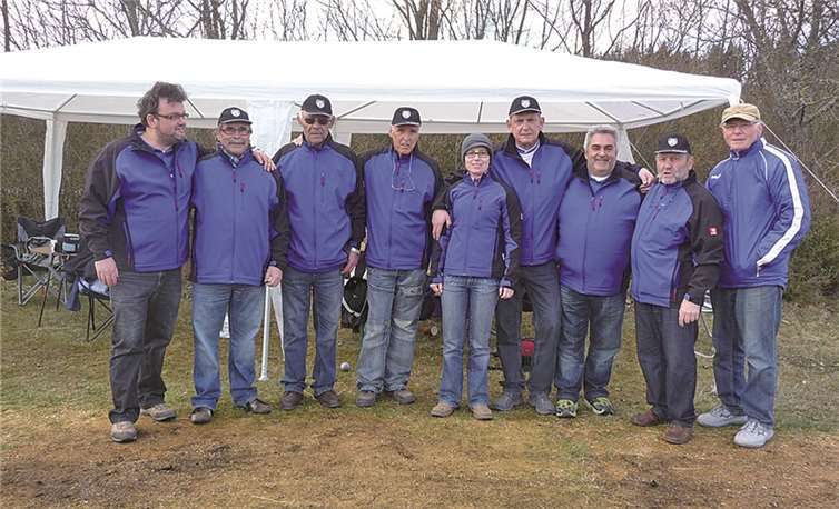 Das erfolgreiche TVW-Team beim ersten Ligaspieltag in Morbach. privat