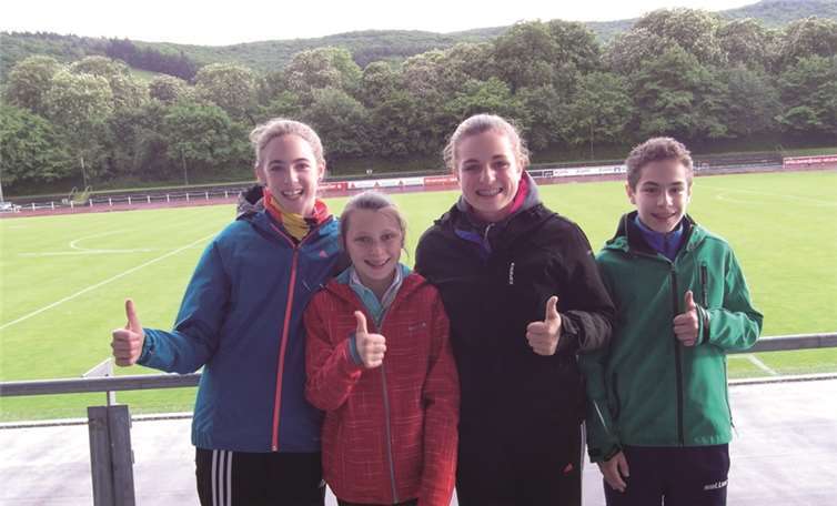 Das erfolgreiche Team des TSV Moselfeuer Lehmen. privat