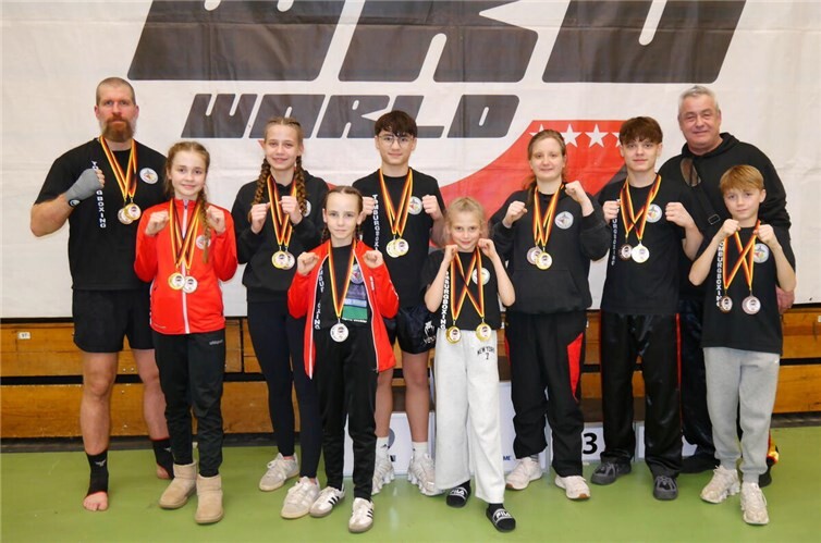 Das erfolgreiche WettkämpferteamFoto: privat