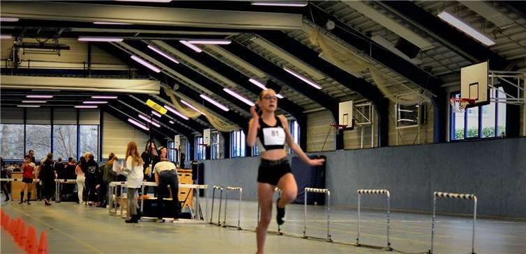 Das erste Mal Weitsprung ohne Zone setzte einen konzentrierten Wettkampf voraus.Foto: privat