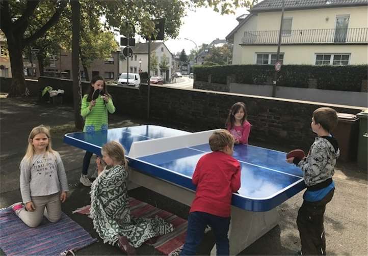 Das erste Match fand bereits statt. Privat