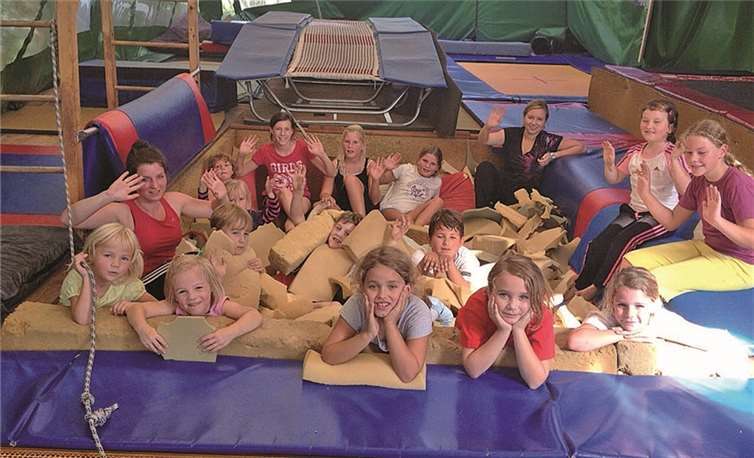 Das erste Oktoberwochenende stand in Kripp unter dem Motto Ernährung und Bewegung für Kinder.privat