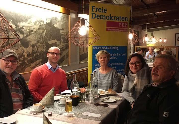 Das erste Treffen der liberalen aus den Verbandsgemeinden Altenahr und Adenau war ein voller Erfolg. privat