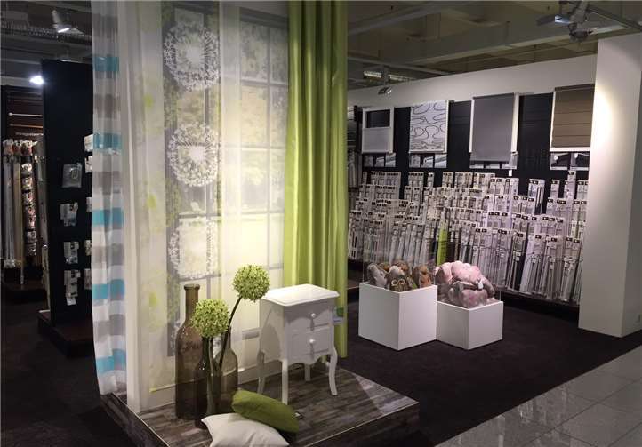 Das facettenreiche Gardinensortiment bei Porta Möbel.