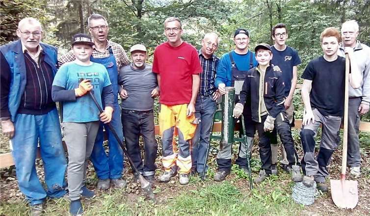 Das fleißige BSC-Helferteam.  Privat