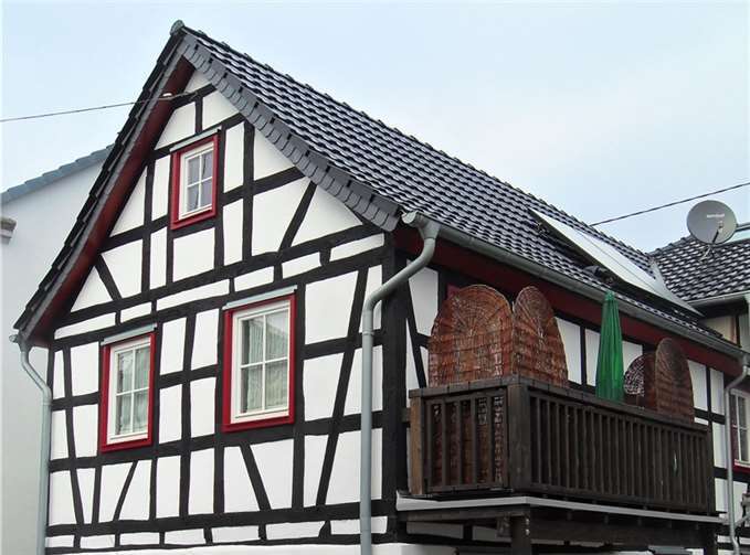 Das frisch renovierte Fachwerkhaus.privat