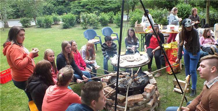 Das gegenseitige Kennenlernen, sowohl der Unterschiede, als auch der Gemeinsamkeiten ist für die SchülerInnen immer ein besonderes Erlebnis. privat