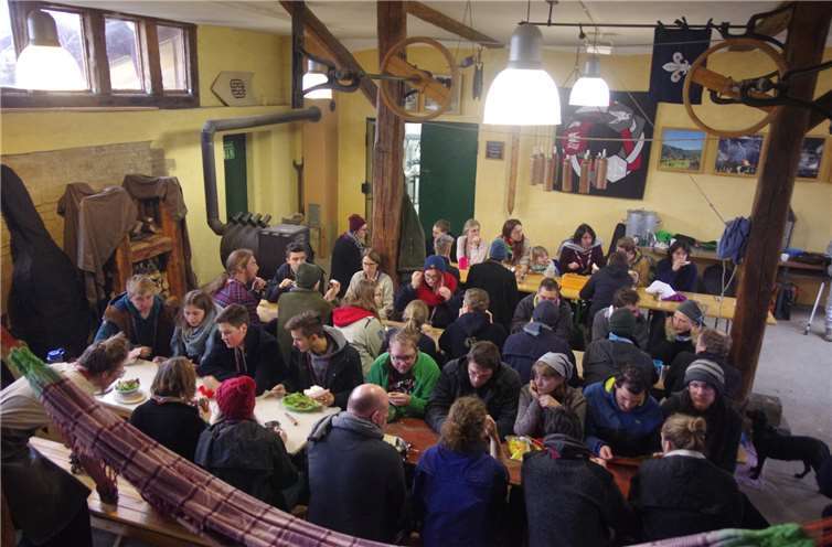 Das gemeinsame Erlebnis stand natürlich im Mittelpunkt.privat