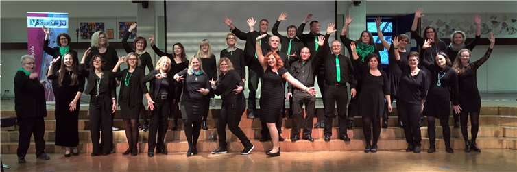 Das gemeinsame Konzert von Voices of Joy, dem Gospelchor Koblenz-Mitte, den Chorifeen Andernach und dem Chor VocalThur Weißenthurm bietet dem Publikum ein neues Programm mit vielen spannenden Überraschungen.Foto: privat