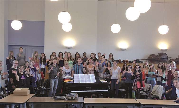 Das gemeinsame Musizieren machte allen viel Spaß. privat