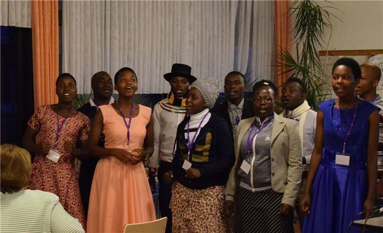 Das gemeinsame Singen durfte natürlich nicht fehlen.