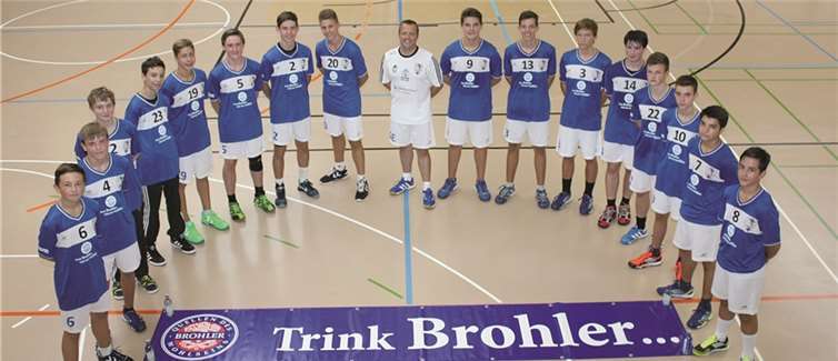 Das gesamte Team der B-Jugend des HV Vallendar.privat