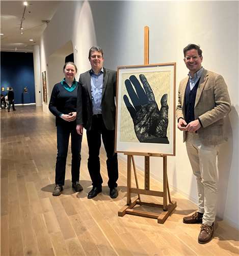 Das gespendete Kunstwerk. Foto: Antje Kraus/Mittelrhein-Museum Koblenz