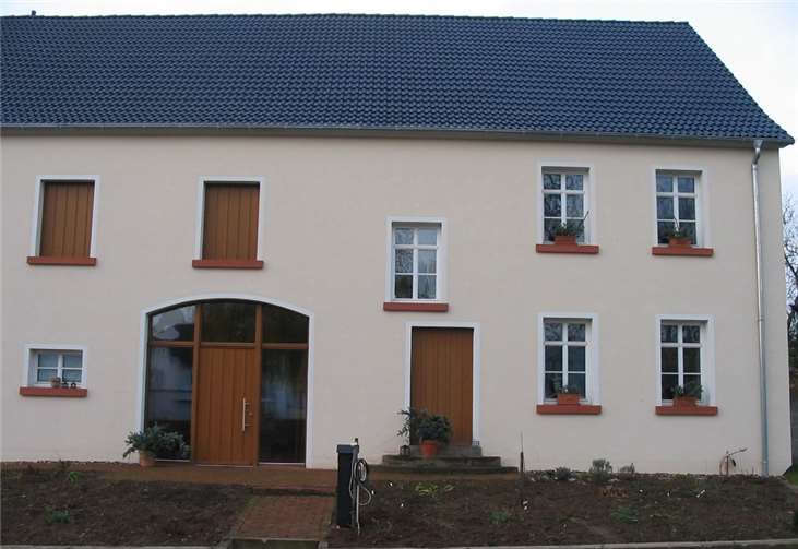 Das gleiche Gebäude – jetzt ein Niedrigenergiehaus.