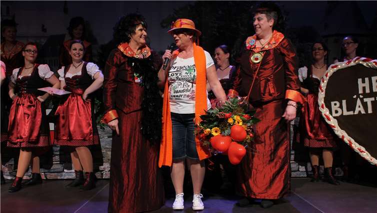 Das goldene Herz ging dieses Jahr an Therese Rother.Foto: Astrid Fuß