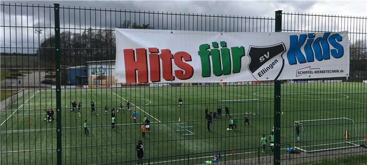 Das gut besuchte Ostercamp der JSG Ellingen.Privat