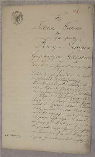 Das historische Zeitdokument. Foto: privat