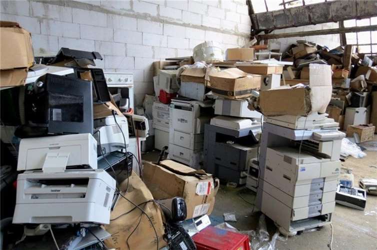 Das illegale Zwischenlager an der „Goldenen Meile“ in Bad Breisig. Foto: SGD Nord