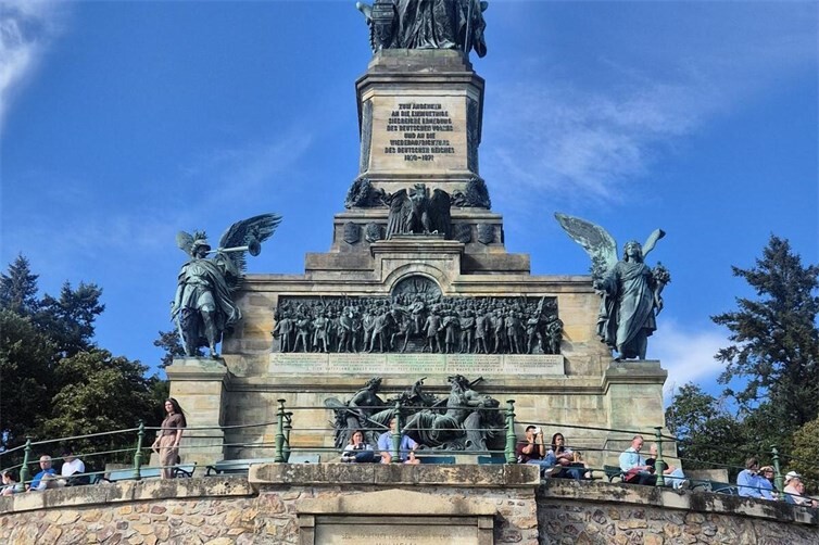 Das imposante „Niederwald-Denkmal“