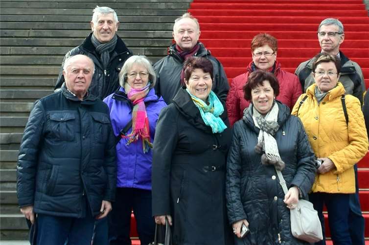 Das interessante Programm leitete die Mülheimer durch die Hauptstadt. privat