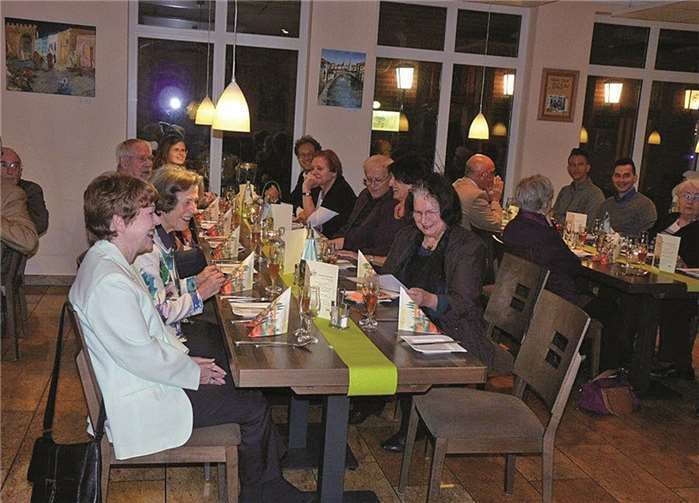 Das jährliche Gastmahl kam wieder gut an.privat