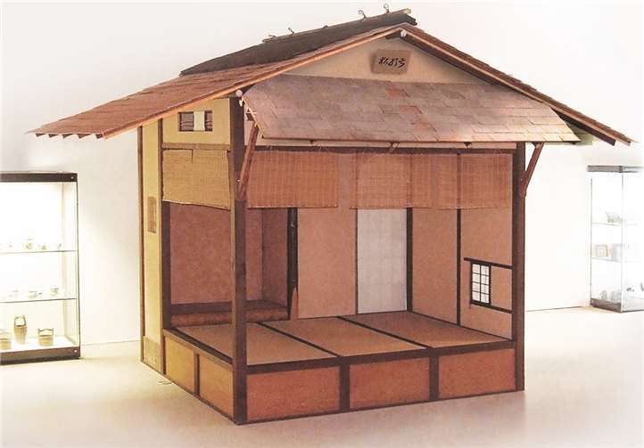 Das japanische Teehaus wurde vom Teeweg-Meister M. Sôtai Knipphals gebaut.Foto: Keramikmuseum Westerwald