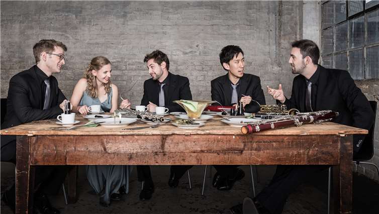 Das junge ´Auris Quintett´ gründete sich aus motivierten Stundenten der Hochschule für Musik und Tanz Köln.privat