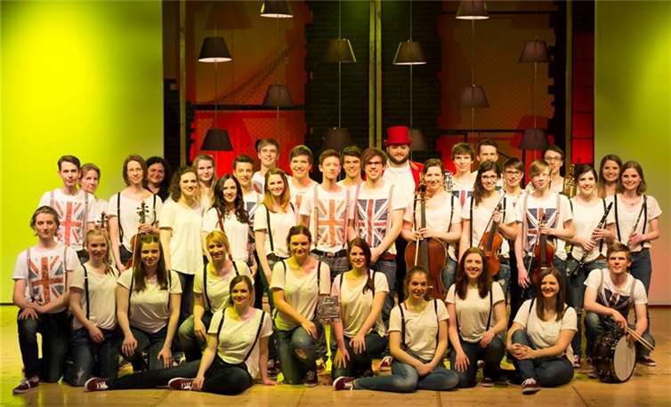 Das junge Ensemble von musical for you freut sich auf tolle Konzertabende. Matthias Müller