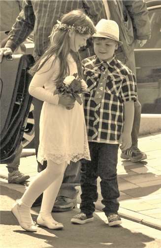 Das junge Maikönigspaar von Werthhoven.privat