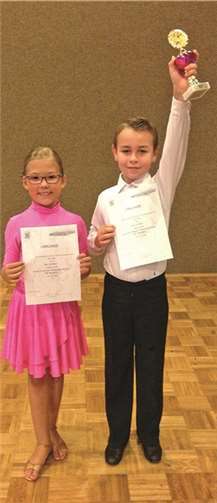 Das junge Tanzpaar des TSC Neuwied Alexander Maurer und Emmy Prochnau. Privat