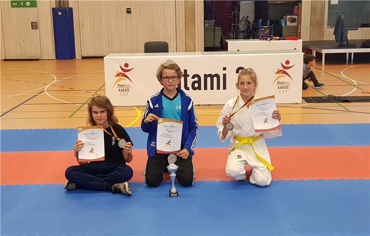 Das junge Team aus Montabaur zeigte in allen Klassen gute Leistungen.privat