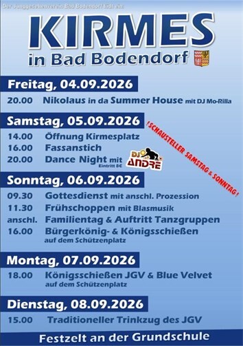 Das komplette Programm im Überblick.