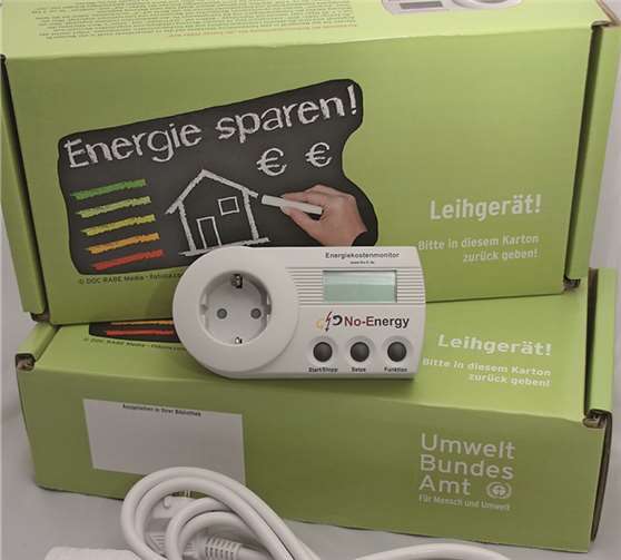 Das kostenlose Strommessgerät ist ganz einfach zu bedienen. privat