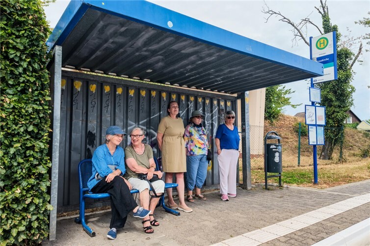 Das lange Warten auf den Bus.