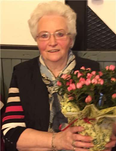 Das langjährige Vorstandsmitglied Christel Holdorf landete auf dem dritten Platz.privat