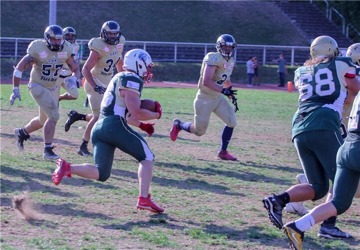 Das letze Heimspiel der Fighting Farmers ging denkbar knapp verloren. privat