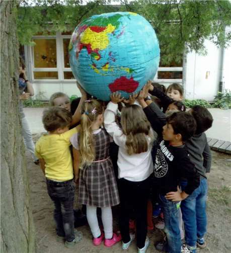 Das letzte Kindergartenjahr der „Schlauköpfe“ hatte den Schwerpunkt Nachhaltigkeit . Foto: privat