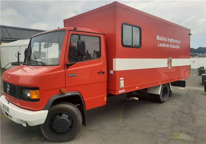 Das mobile Impfzentrum des Landkreises Vulkaneifel. Foto: Landkreis Vulkaneifel