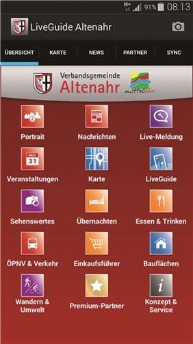 Das mobile Internet wächst: die Altenahr-App. privat