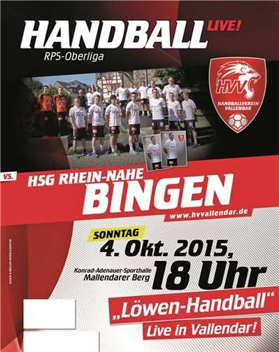 Das nächste Heimspiel der Vallendarer Löwen.