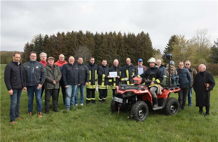 Das neue All-Terrain-Vehicle der Feuerwehr Dankerath. Foto: Werner Dreschers