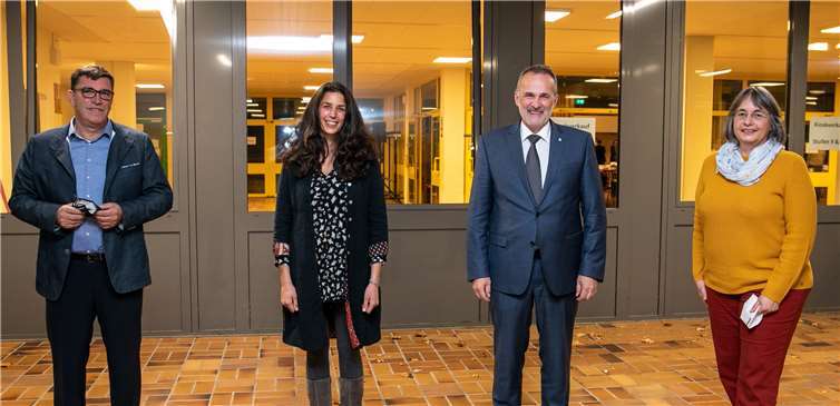 Das neue Bürgermeister-Quartett der Gemeinde Wachtberg (von links): Volker Gütten, Mira Schwarzenberger, Bürgermeister Jörg Schmidt und Sabine Killmann.Fotos: JOST