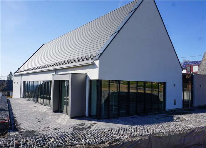 Das neue Bürgerzentrum in Nörtershausen ist ein multifunktionaler Bau mit vielen Nutzungsmöglichkeiten. Fotos EP
