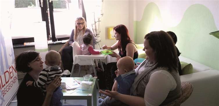 Das neue Café FABI in der Familienbildungsstätte Andernach lädt zum Verweilen ein.  Privat