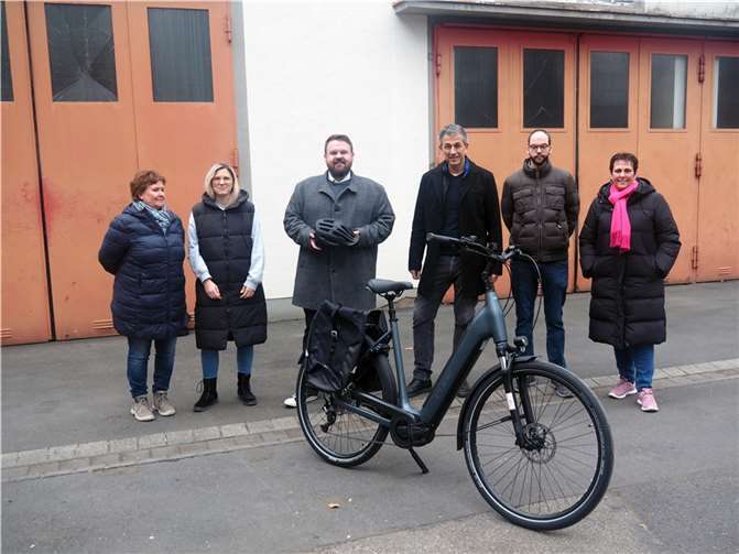Das neue E-Bike der Stadtverwaltung steht ab sofort für Dienstfahrten zur Verfügung.  Foto: Stadt Bendorf